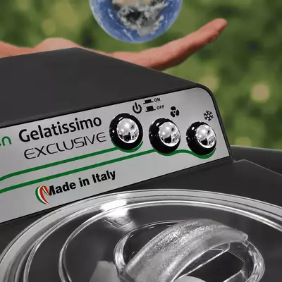 zmrzlinovač Gelatissimo Exclusive i-Green