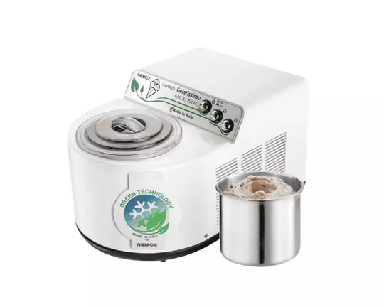 Zmrzlinovač Gelatissimo Exclusive i-Green bílá