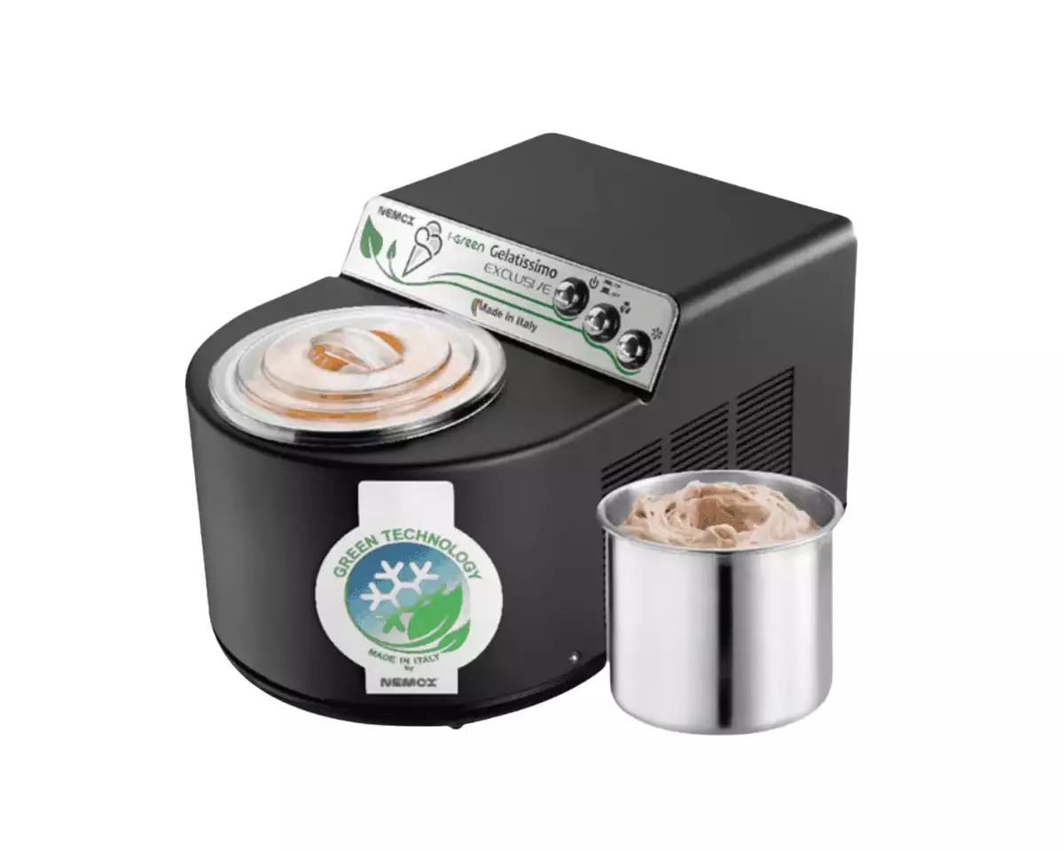 Zmrzlinovač Gelatissimo Exclusive i-Green černá