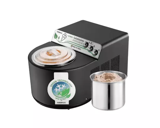 Zmrzlinovač Gelatissimo Exclusive i-Green černá