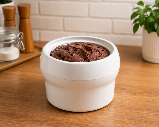 Čokoládová zmrzlina ze zmrzlinovače Gelato Dolce Vita