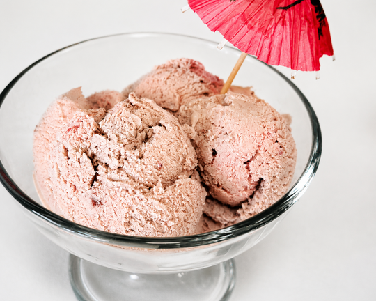 Třešňová zmrzlina ze zmrzlinovače Gelato Dolce Vita