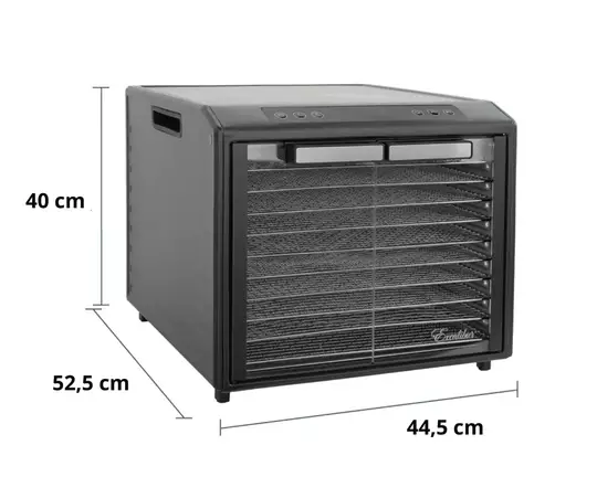 Rozměry sušičky Excalibur Select DH10SC