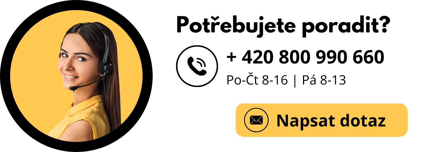 Potřebujete poradit? Kontaktujte nás.