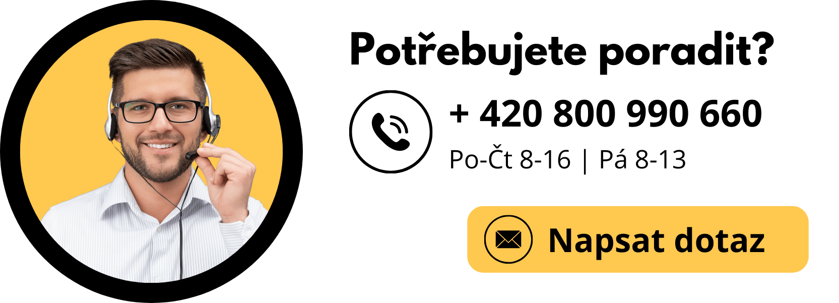 Potřebujete poradit? Kontaktujte nás.